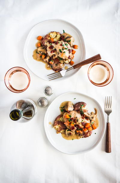 Instant Pot Coq au Vin Blanc