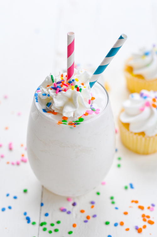 Healthy Cake Batter Smoothie