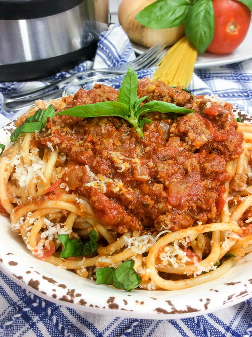 Instant Pot Spaghetti