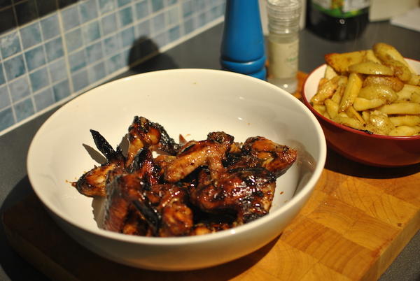 Honey Soy and Ginger Chicken Wings