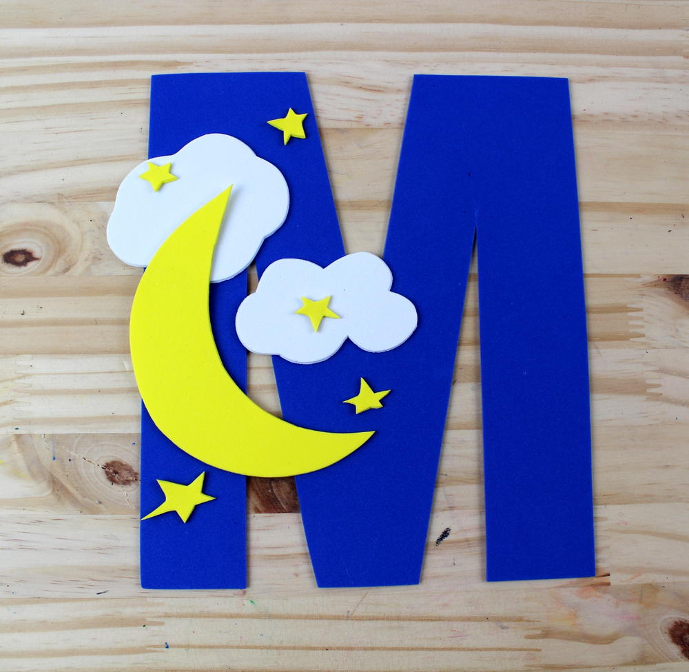 letter m craft with printable allfreepapercraftscom