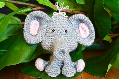 Ellie The Elephant | AllFreeCrochet.com