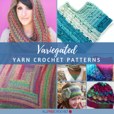 Mandala ombre yarn crochet patterns