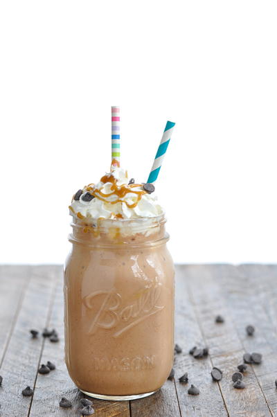 Salted Caramel Mocha Protein Shake