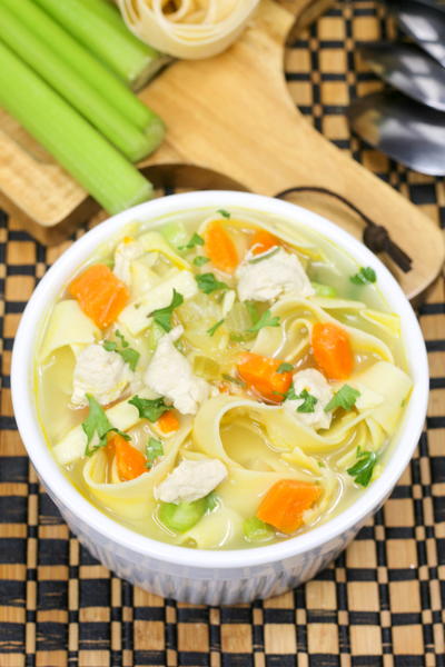 Instant Pot Chicken Noodle Soup