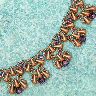 Aztec Gold Necklace Pattern