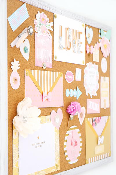 DIY Inspirational Corkboard