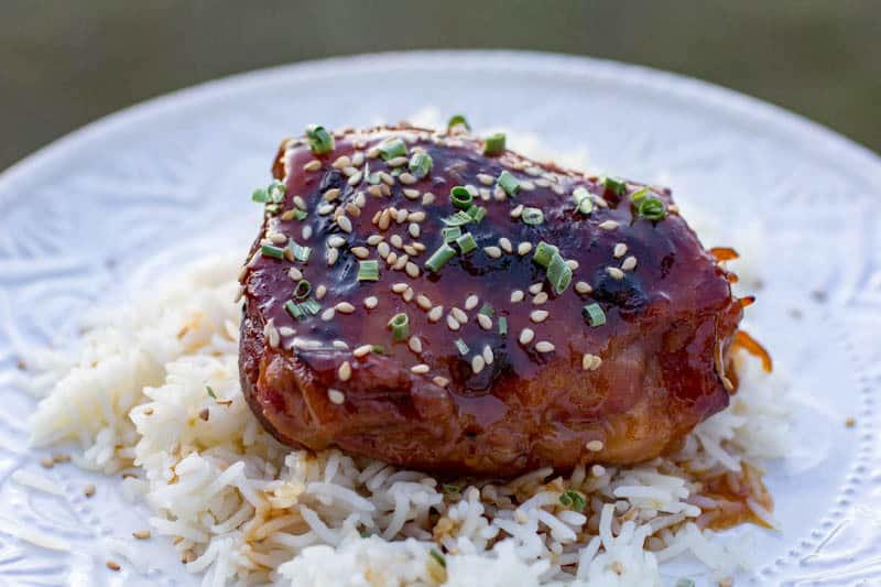 Instant Pot Honey Garlic Chicken Thighs | RecipeLion.com