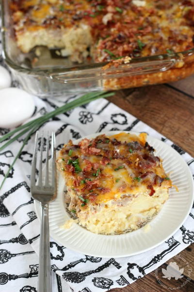 Tater Tot Breakfast Casserole