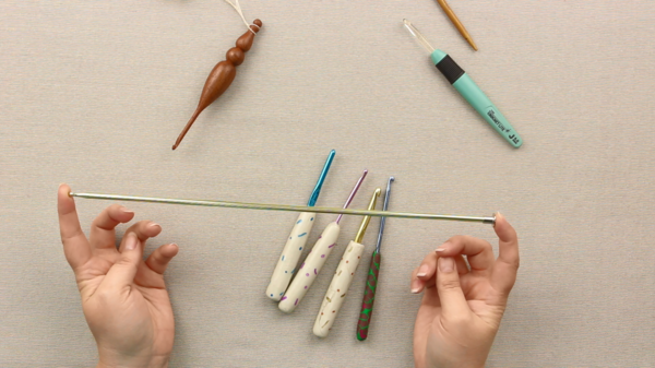 Tunisian Crochet Hook Example