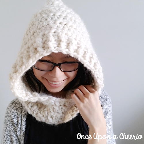 Through Thick and Thin Hooded Scarf