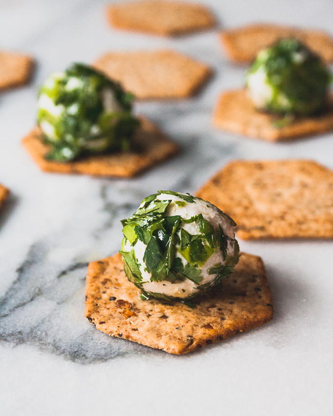 Herb Marinated Goat Cheese