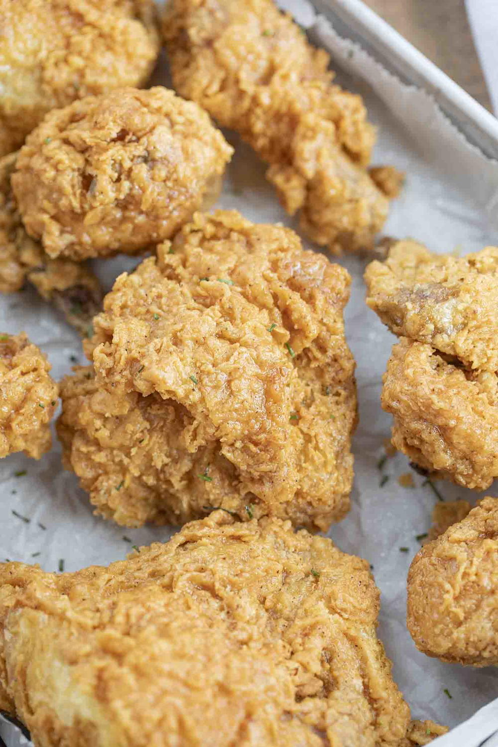 Super Crispy Fried Chicken RecipeLion