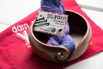 Darn Good Yarn Twist Lace Silk Yarn