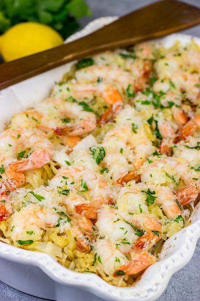 Baked Shrimp Scampi