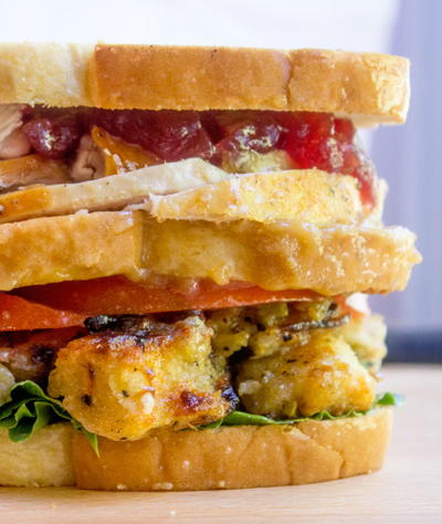 Ross Gellar's "Moist Maker" Turkey Sandwich