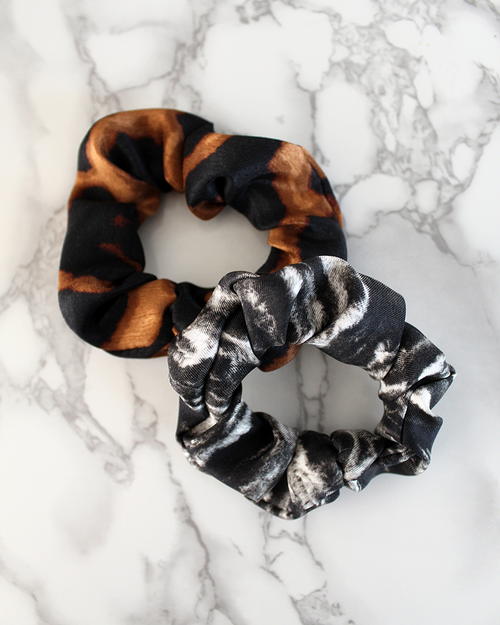 Easy DIY Silk Scrunchie W/ Free Printable Pattern