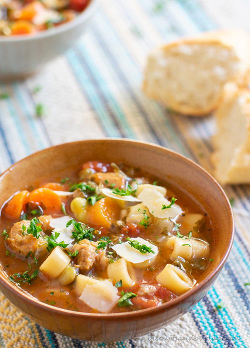 Italian Sausage Soup - Southern Style