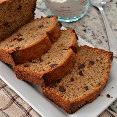 Peanut Butter Banana Bread