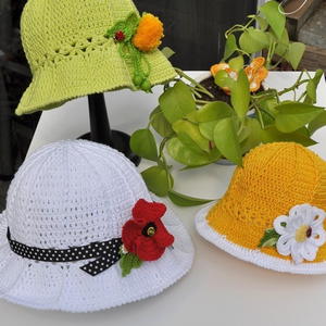Lacy Garden Party Hats