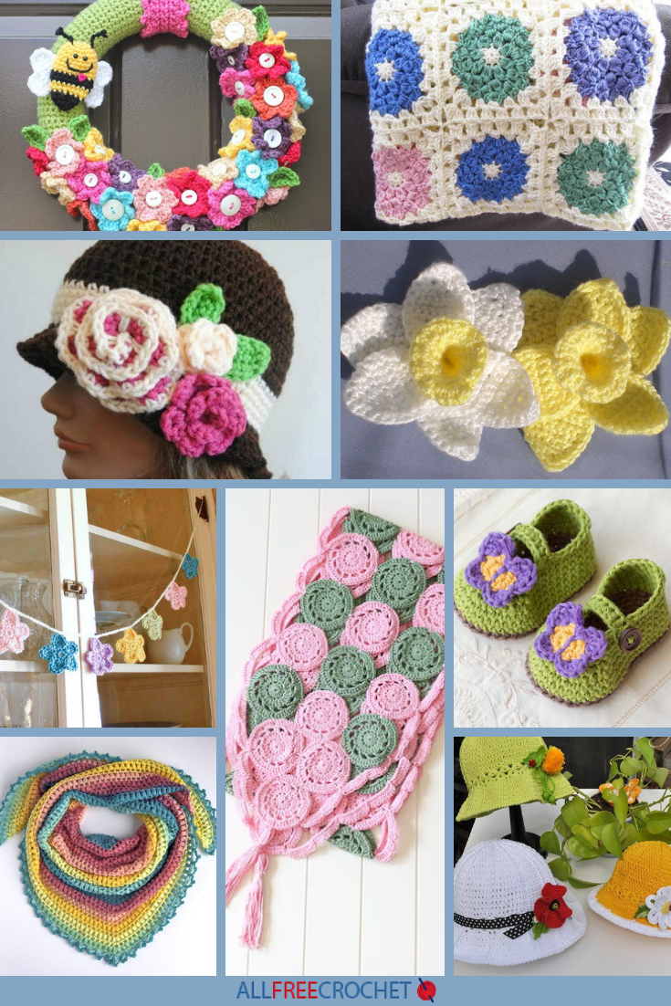 15+ Spring Crochet Patterns (Free!) | AllFreeCrochet.com