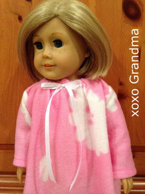 Free American Girl Doll Clothing Patterns ♥ Fleece Fun
