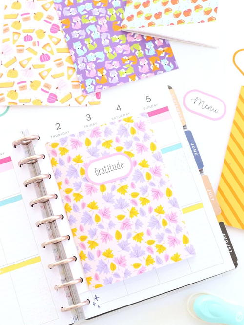 How To Print Your Own Gratitude Notebook