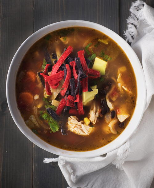 Chick-fil-A Chicken Tortilla Soup Recipe in a Slow Cooker