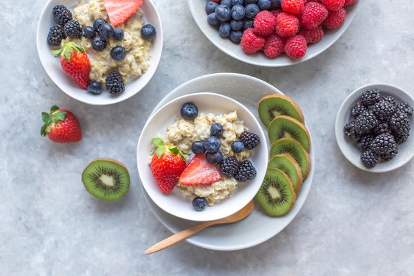 Oatmeal with fruit