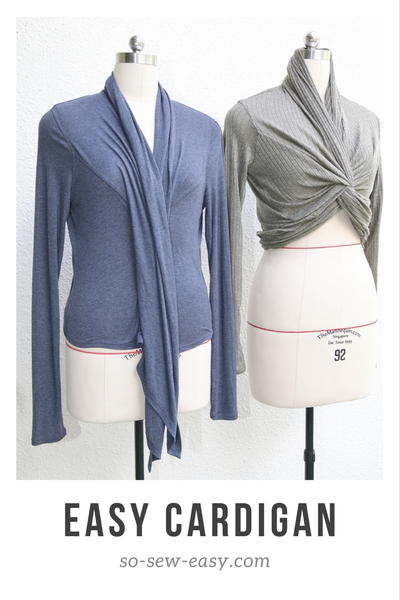 Transformable Easy Cardigan: Dressing in Layers