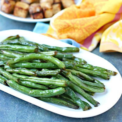 Asian-Inspired Air Fryer Green Beans