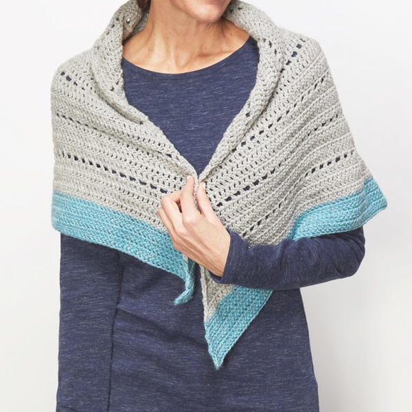 Winter Shawl Crochet Pattern