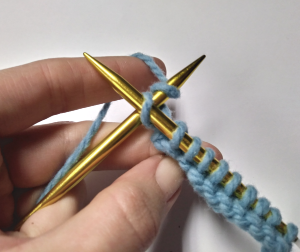 Knitting Backwards: Step 3