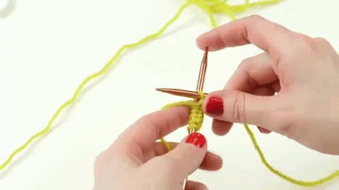 How To Knit The Double Stockinette Stitch Allfreeknitting Com How To Knit The Double Stockinette Stitch Allfreeknitting Com