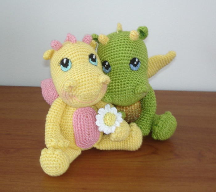 Crochet Amigurumi Dragon (Free Pattern) | AllFreeCrochet.com