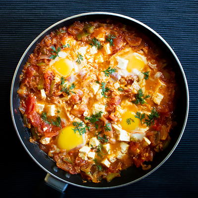 Shakshuka with Feta