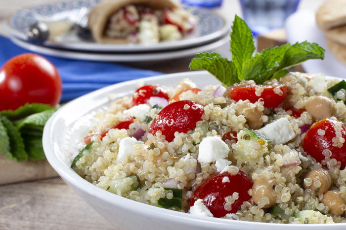 Garden Quinoa Toss Mrfood Com