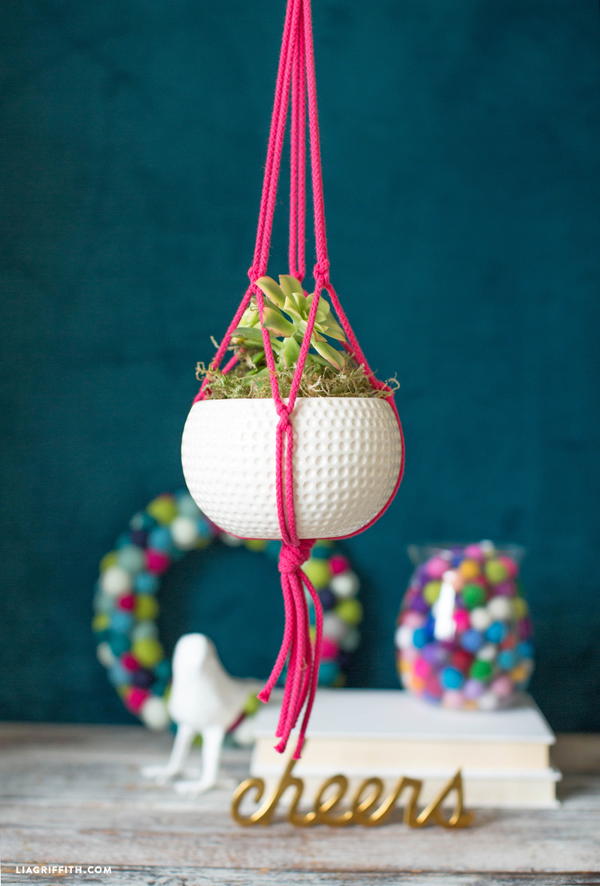 Easy DIY Macrame Plant Hanger