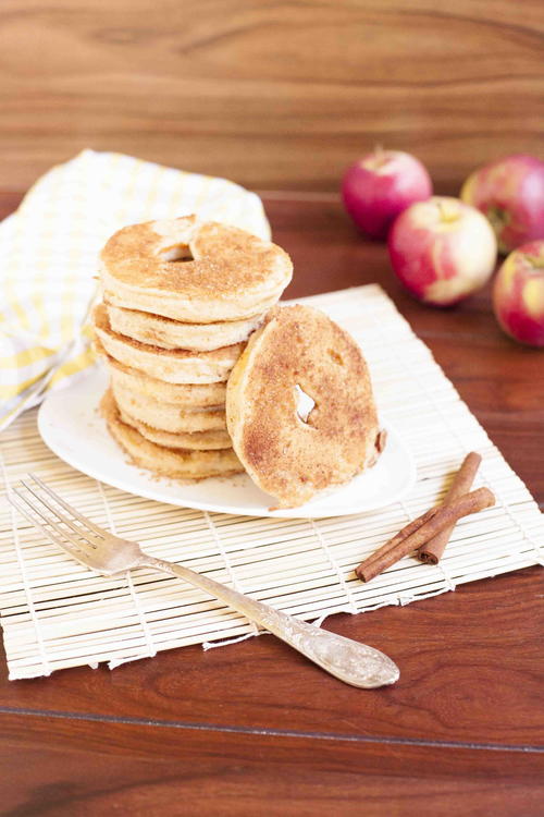 Quick Apple Donuts