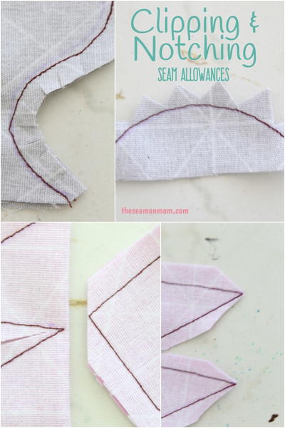 How to Seam Clip Allowances