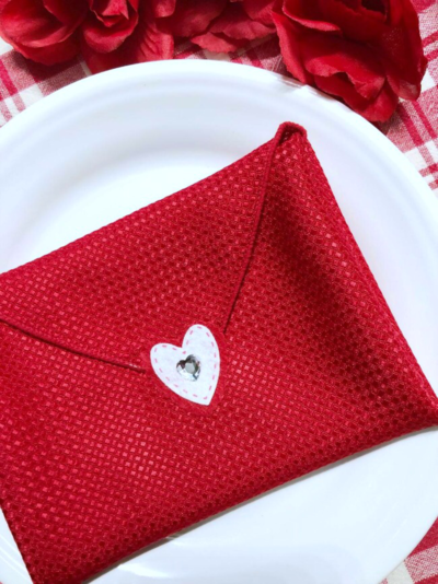 Valentine Envelope Napkin