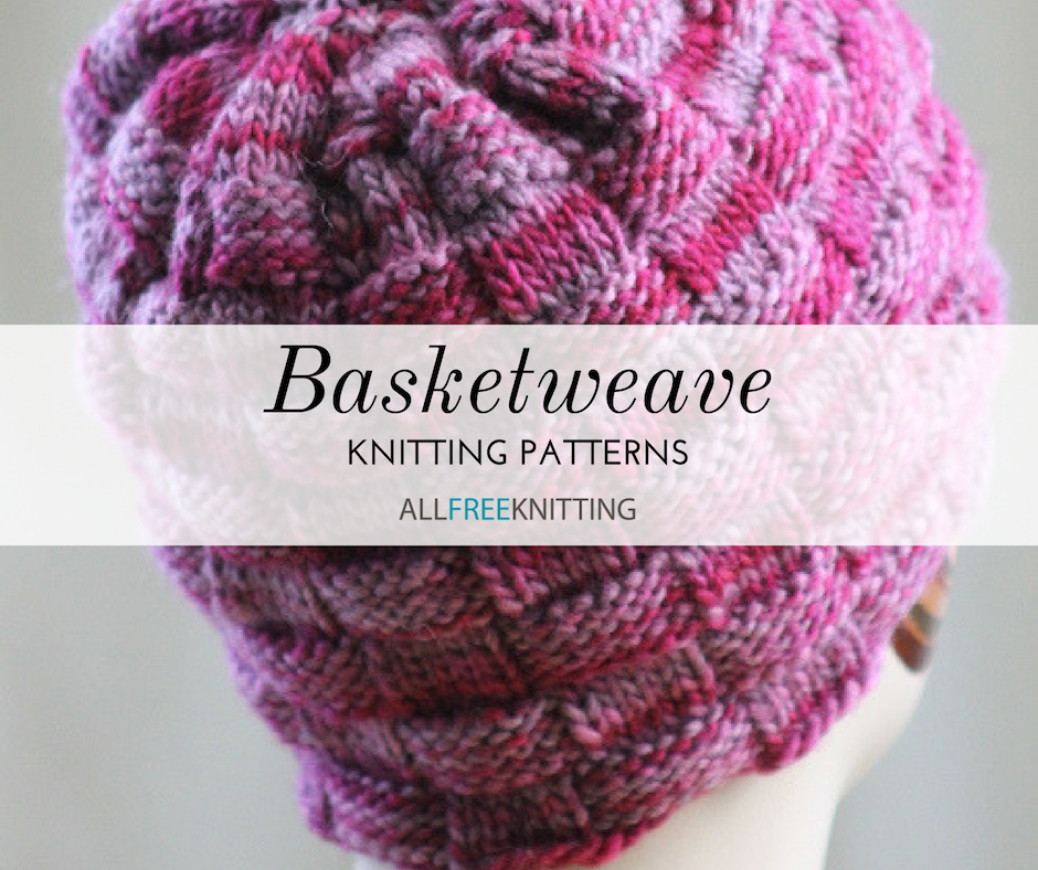 How to Knit Basket Weave Stitch