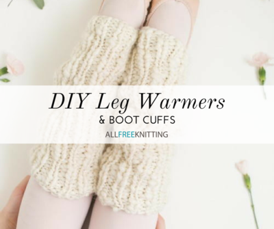 Basic Knit Leg Warmers CF423