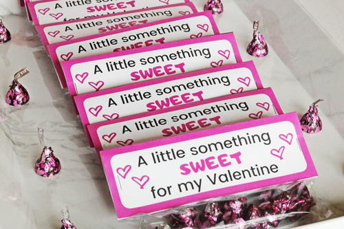 Valentines Day Treat Baggies (with Printable Toppers ...
