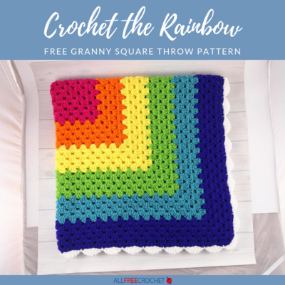 Rainbow Crochet Patterns | AllFreeCrochet.com