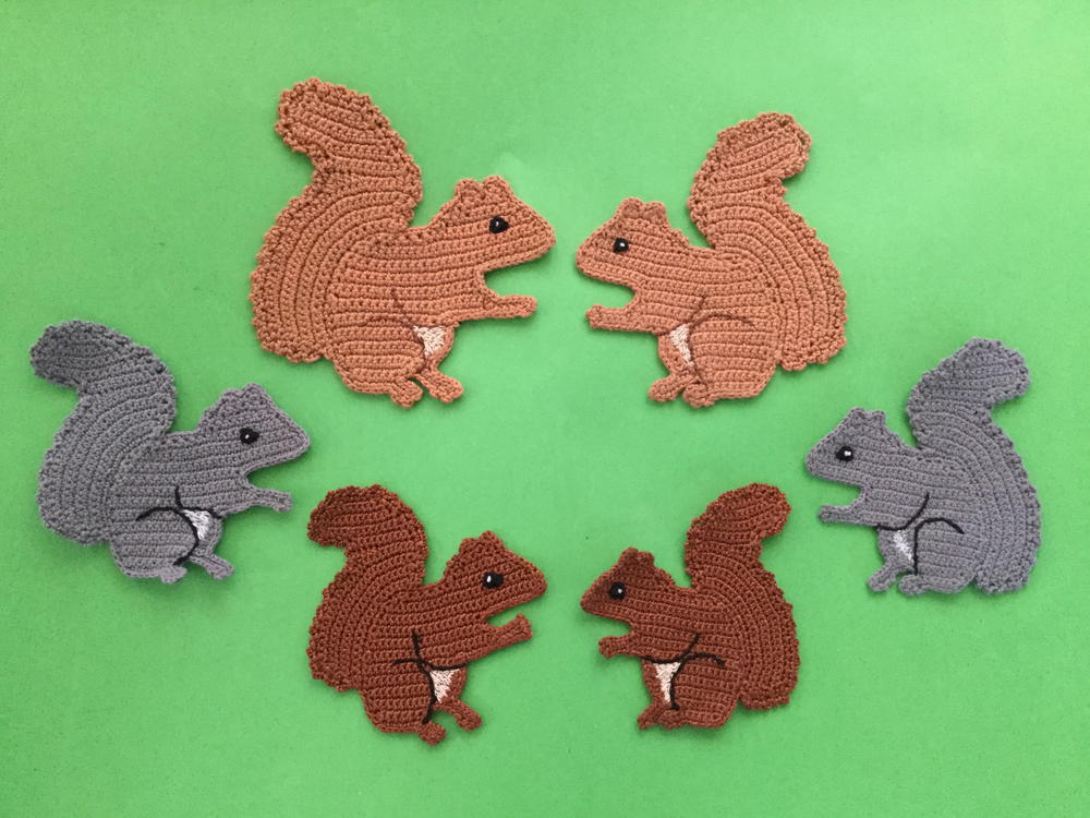 Squirrel Crochet Pattern