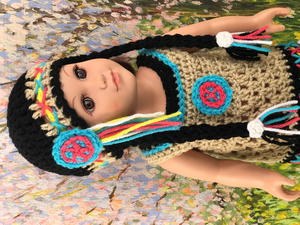 crochet indian doll patterns