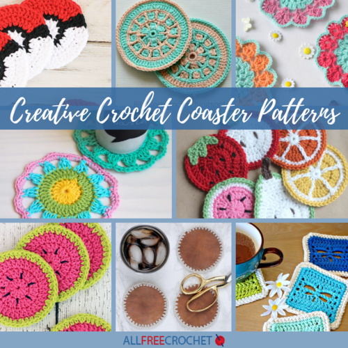 16 Creative Crochet Coaster Patterns