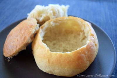 Bread Bowls Made from Scratch