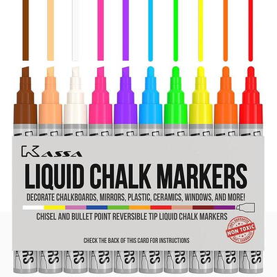 Kassa Erasable Chalk Markers